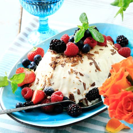 Citron- och Daimparfait