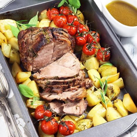 Arrosto med rosmarinpotatis