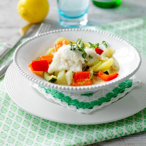 Fiskgryta med timjan