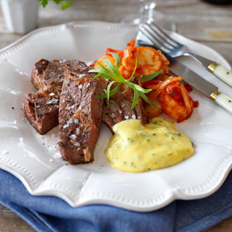 Entrecôte med bearnaisesås