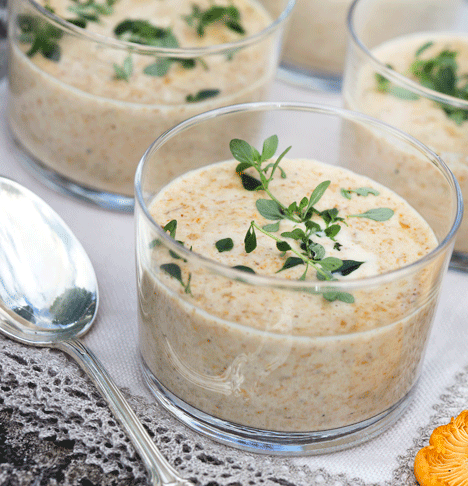 Kantarellsoppa