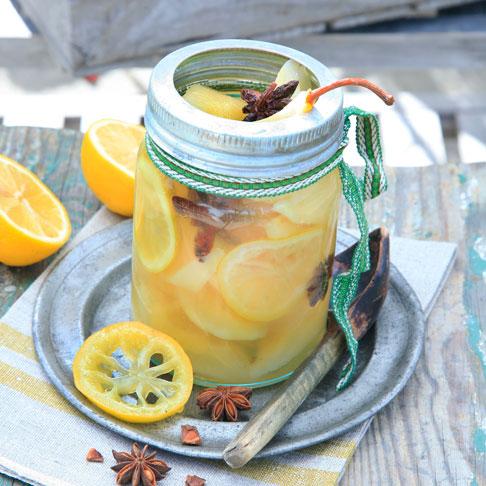 Picklade citronpäron