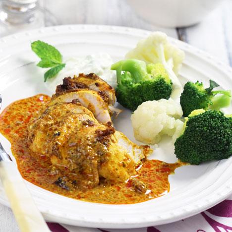 Kycklingfilé Tikka Masala