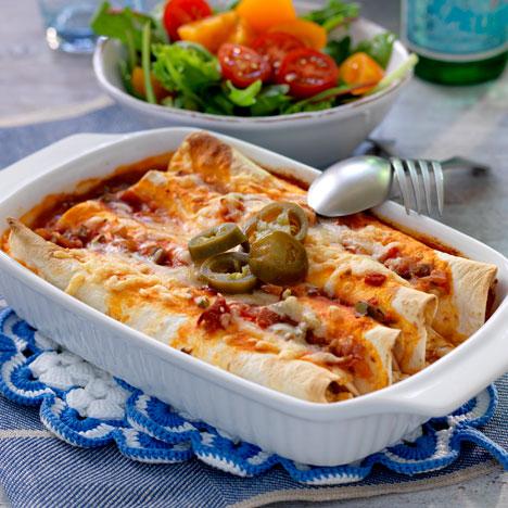 Kesorullar med tacosmak