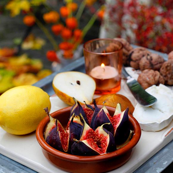 Snabb fikondessert