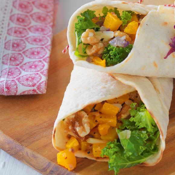 Grön wrap med grönkål