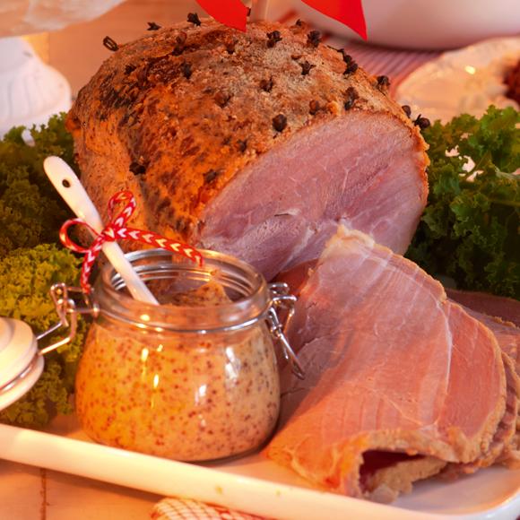 Julskinka med griljering