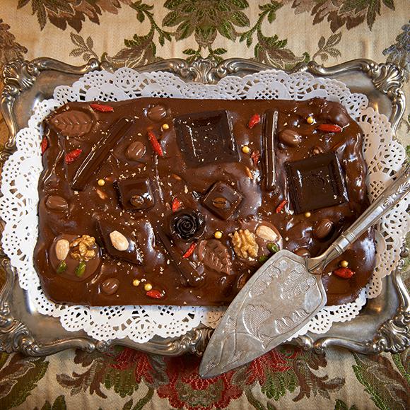 Lyxigt chokladfat