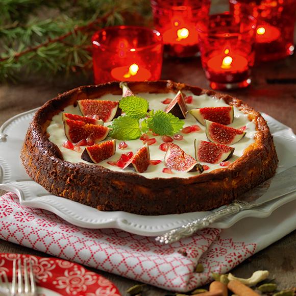 Pepparkakscheesecake
