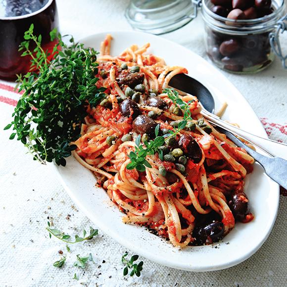 Vegetarisk puttanesca