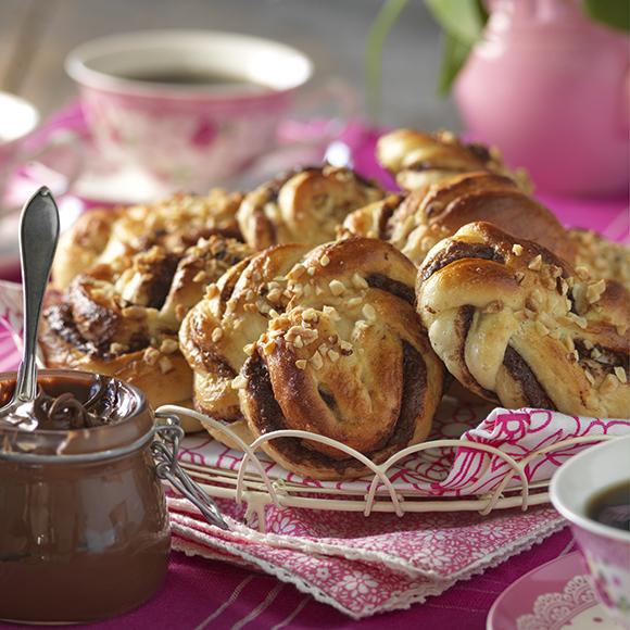 Veteknutar med Nutellafyllning