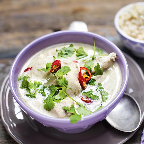 Thaikyckling i curry
