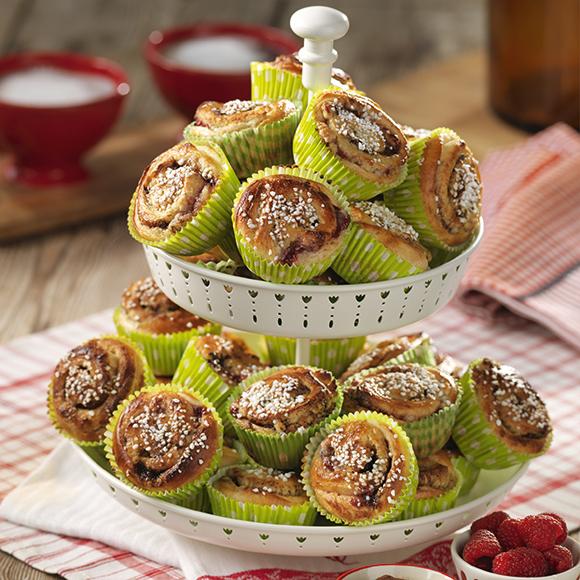 Hallonbullar med lakrits