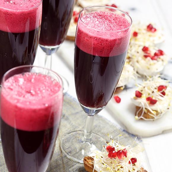 Bubblig fruktdrink
