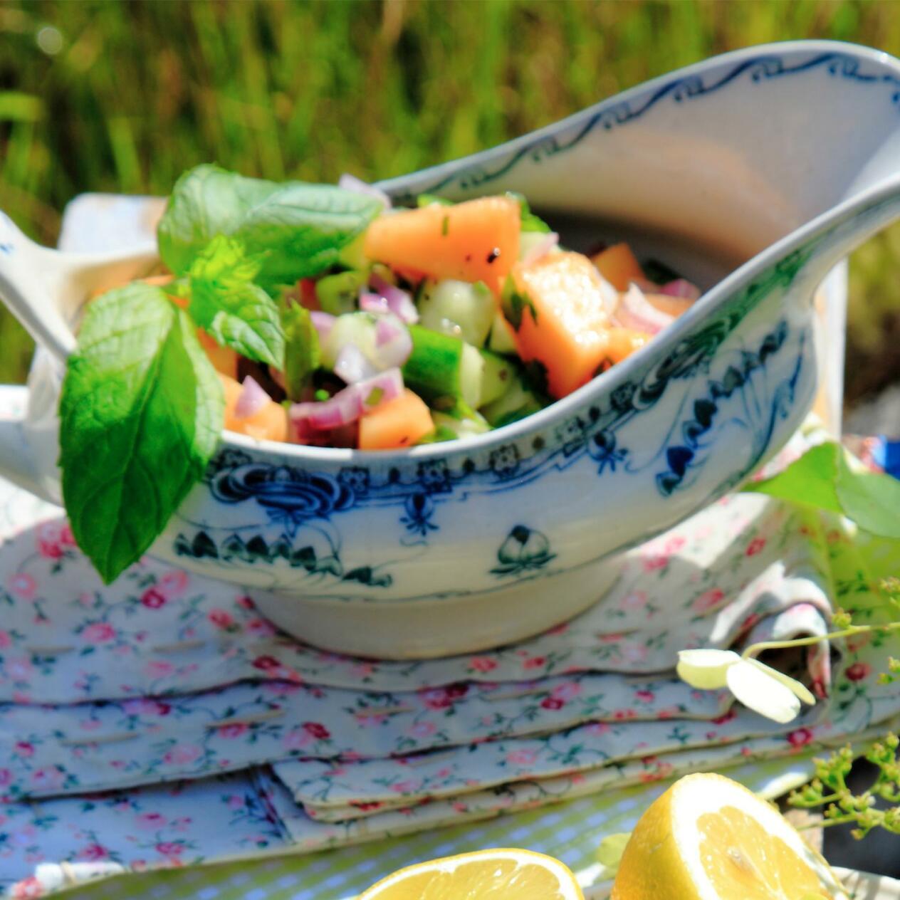Melonsallad