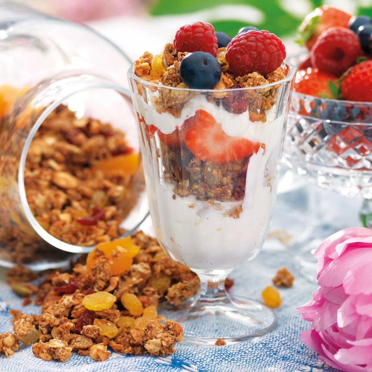 Knaprig müsli