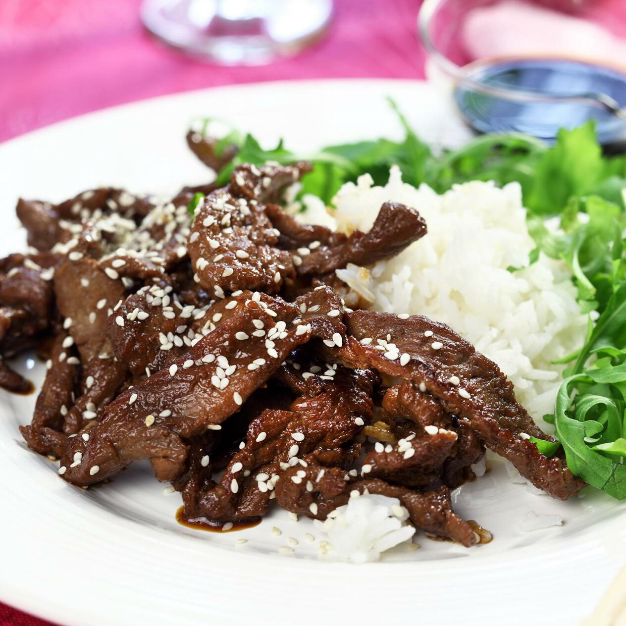 Yakiniku med ris