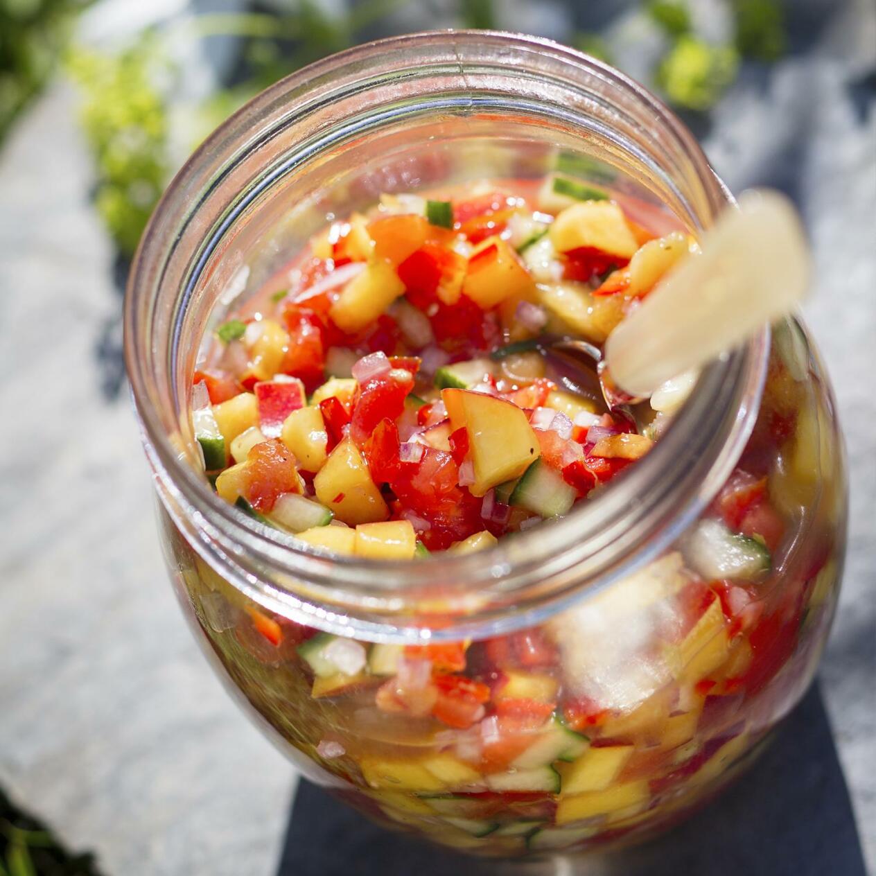 Nektarinsalsa