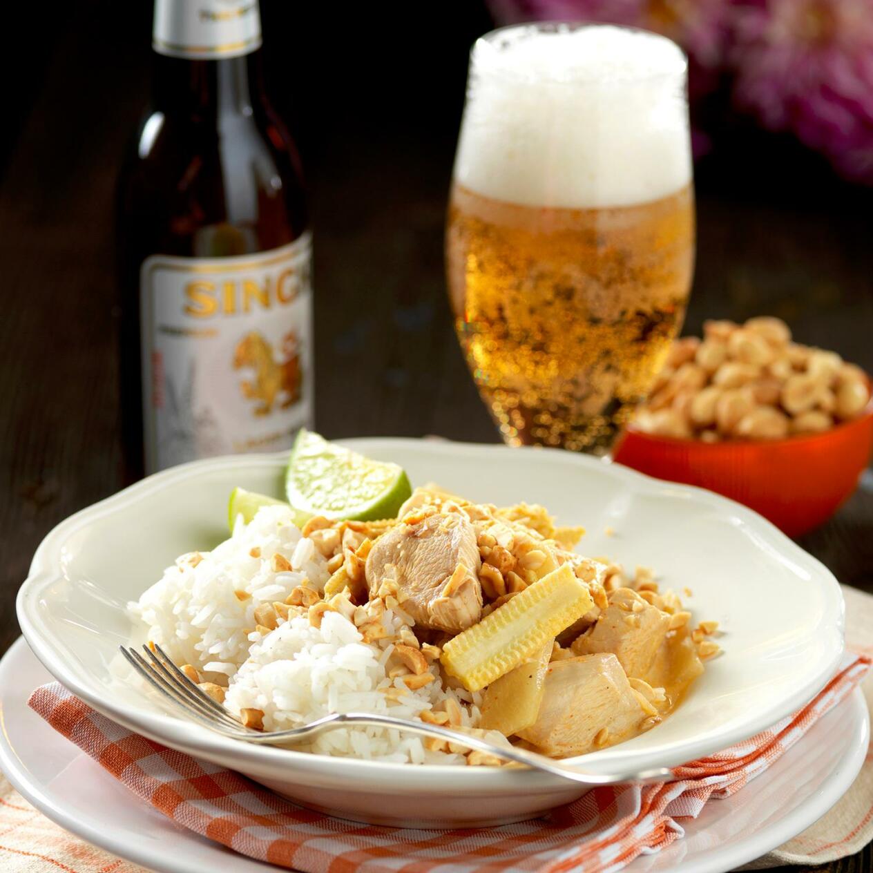 Currykyckling