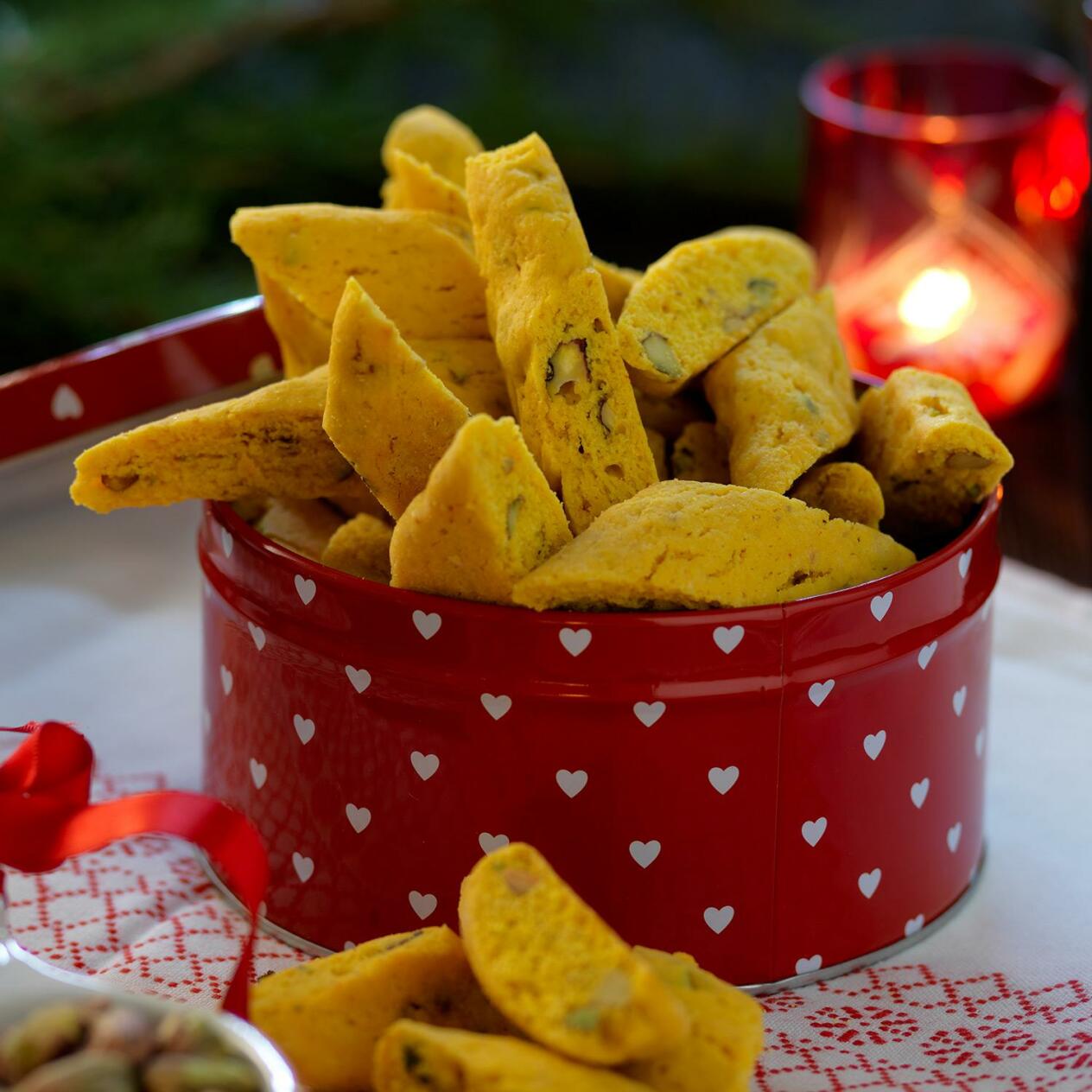 Saffransbiscotti