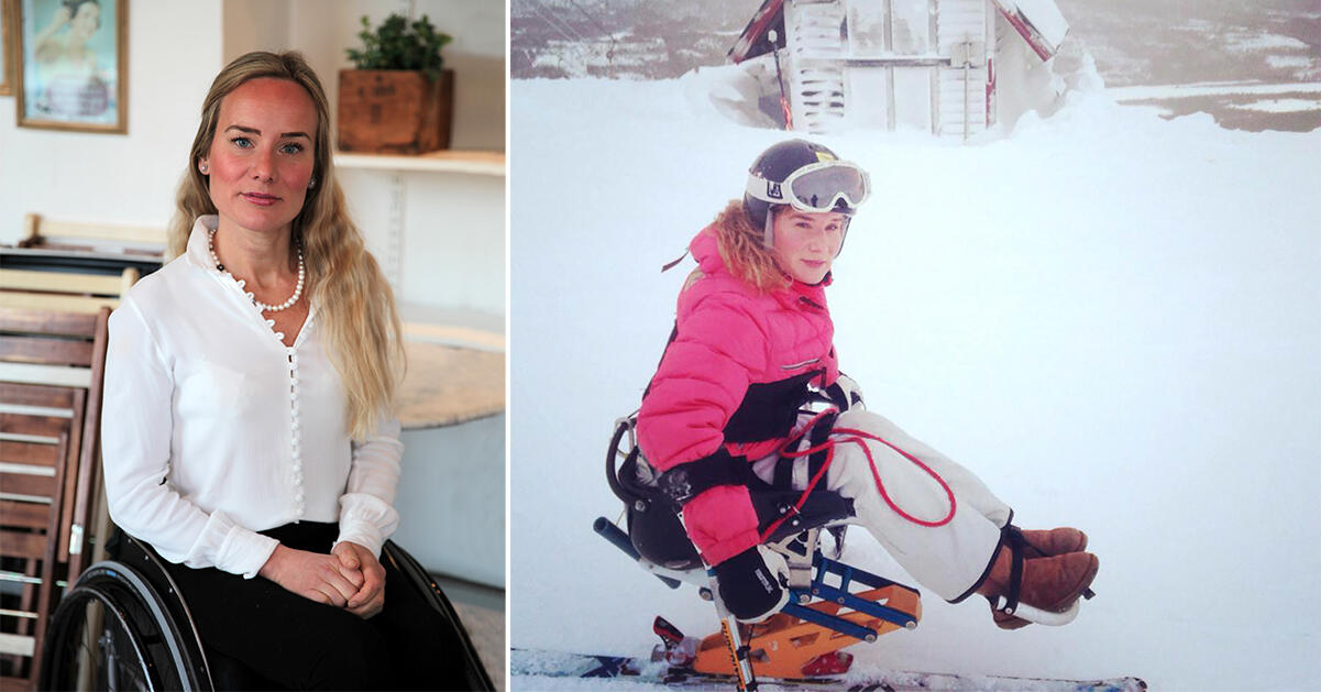 Charlotte föll sex våningar och blev förlamad – nu har hon fått livsglädjen tillbaka