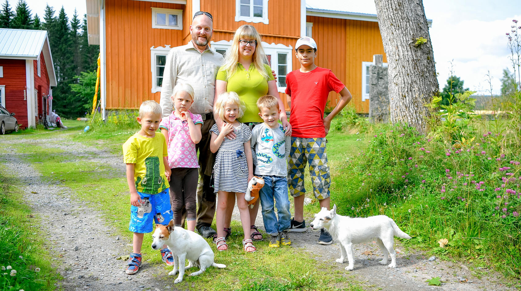 Hjältehunden Attack hittade den försvunna flickan