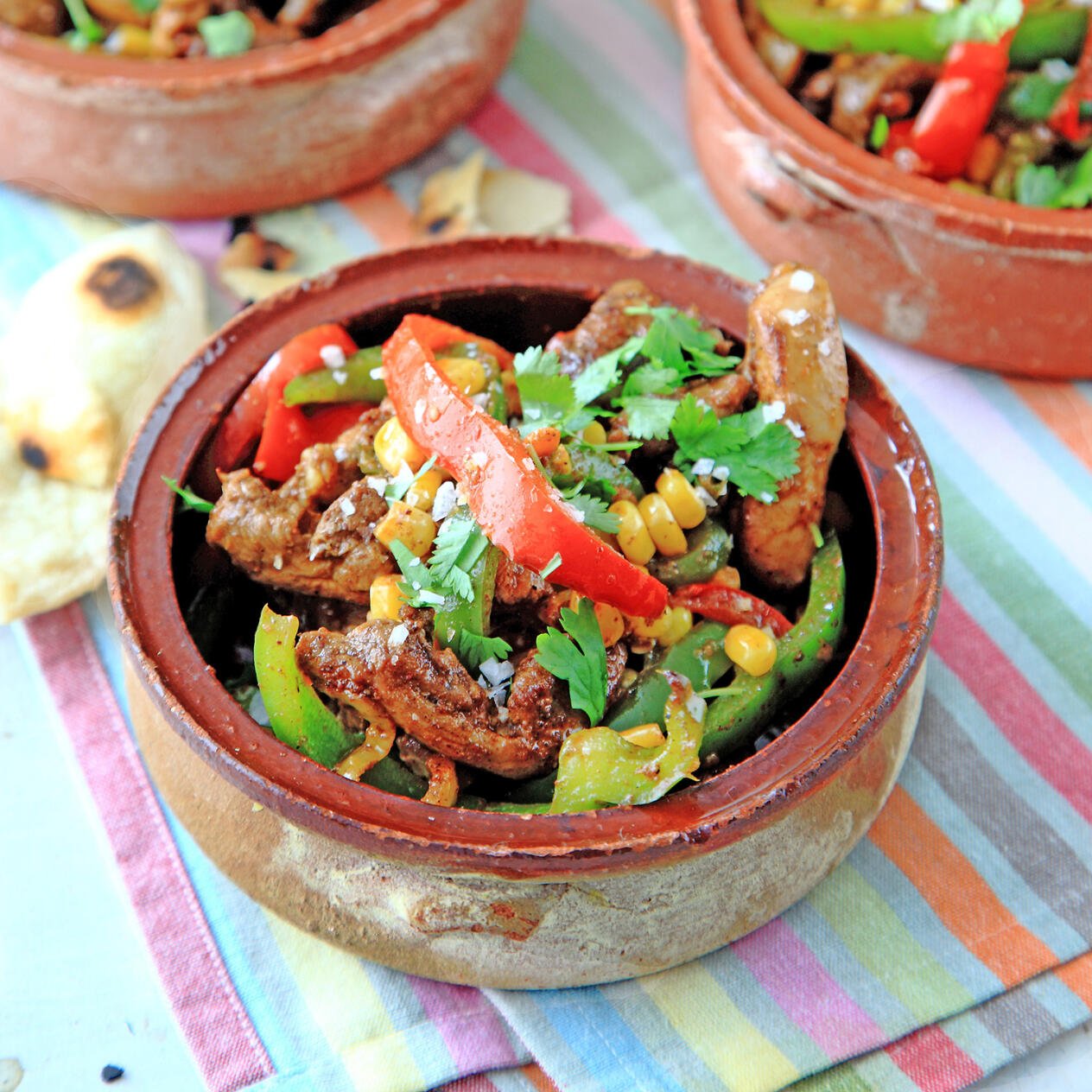 Kycklingfajita