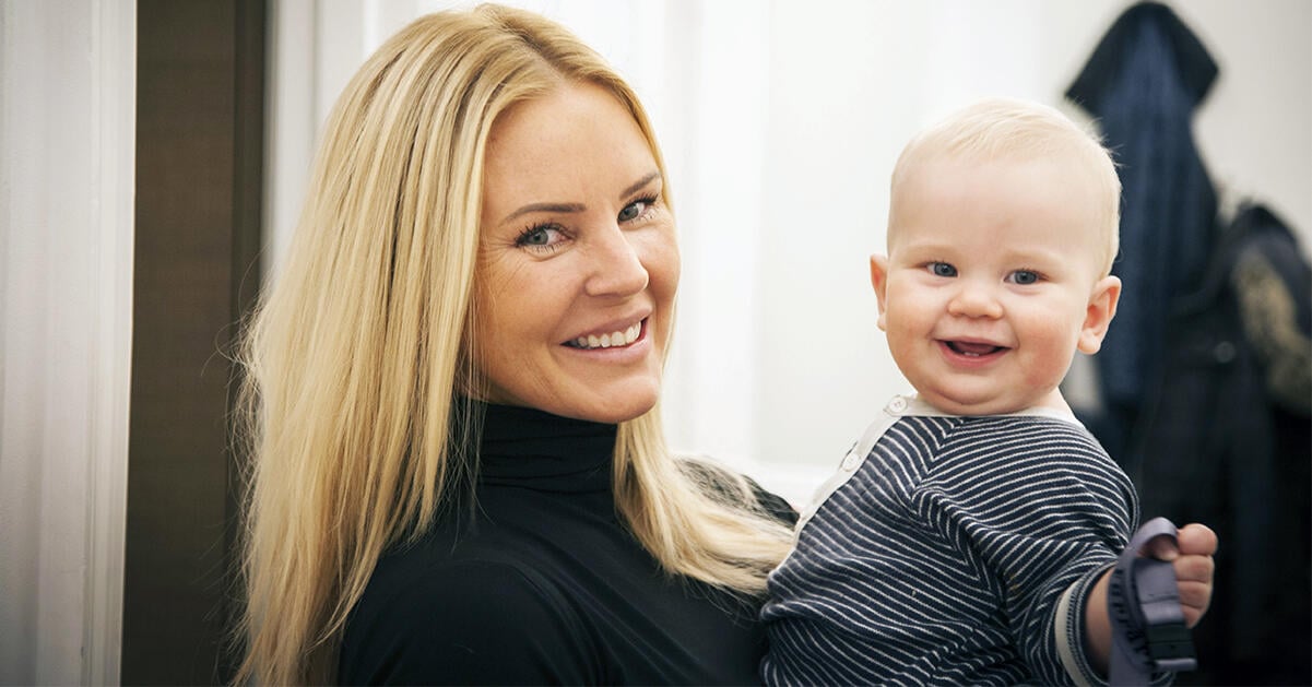 Magdalena Graaf om sorgen och babyglädjen: “Louie var en kärleksgåva från Isak”
