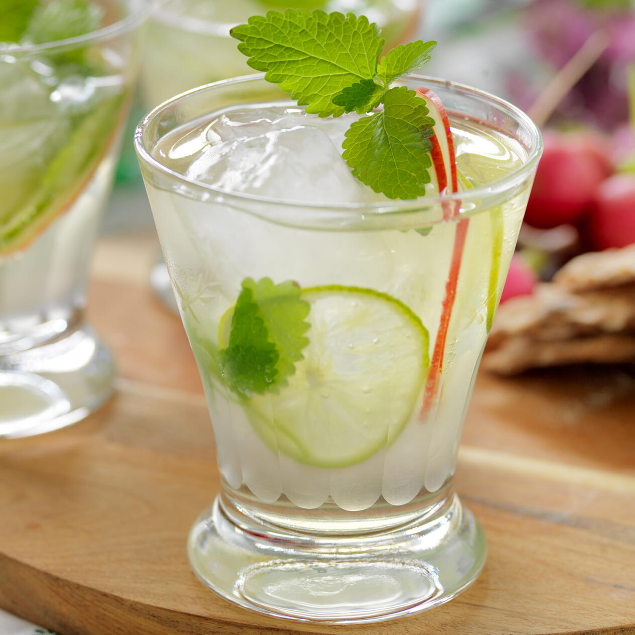 Äppeldrink med lime