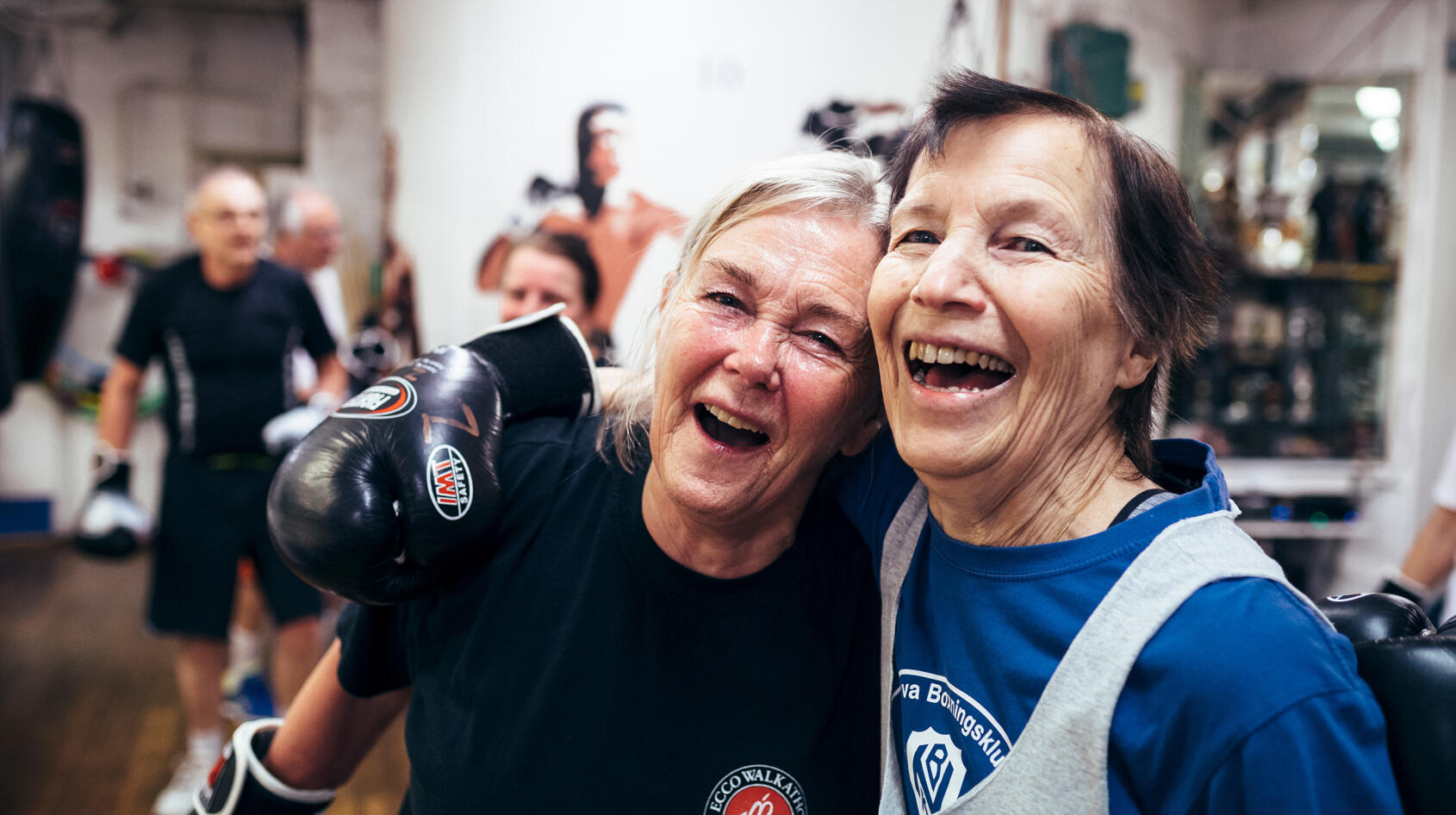 Pensionärsgänget Grå pantrarna om boxningen: “Vi fajtas för bättre flås”