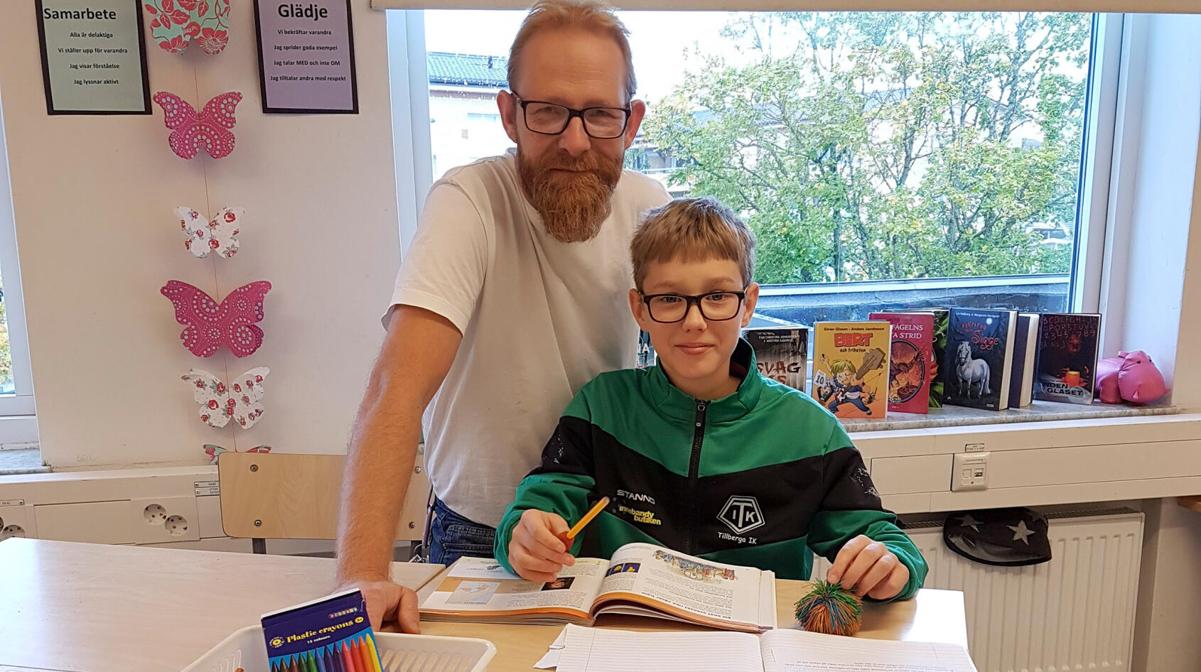 Linus fann tryggheten hos Dag