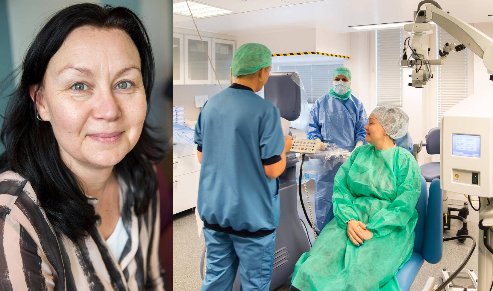 Efter ingreppet: “Nu har jag perfekt syn livet ut!”