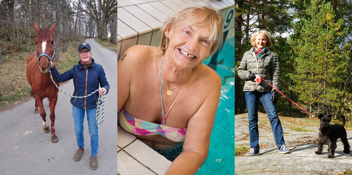“Vi började träna efter 65!”