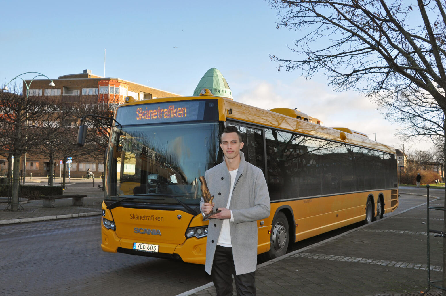 Mattias räddade en fullsatt buss från att krascha
