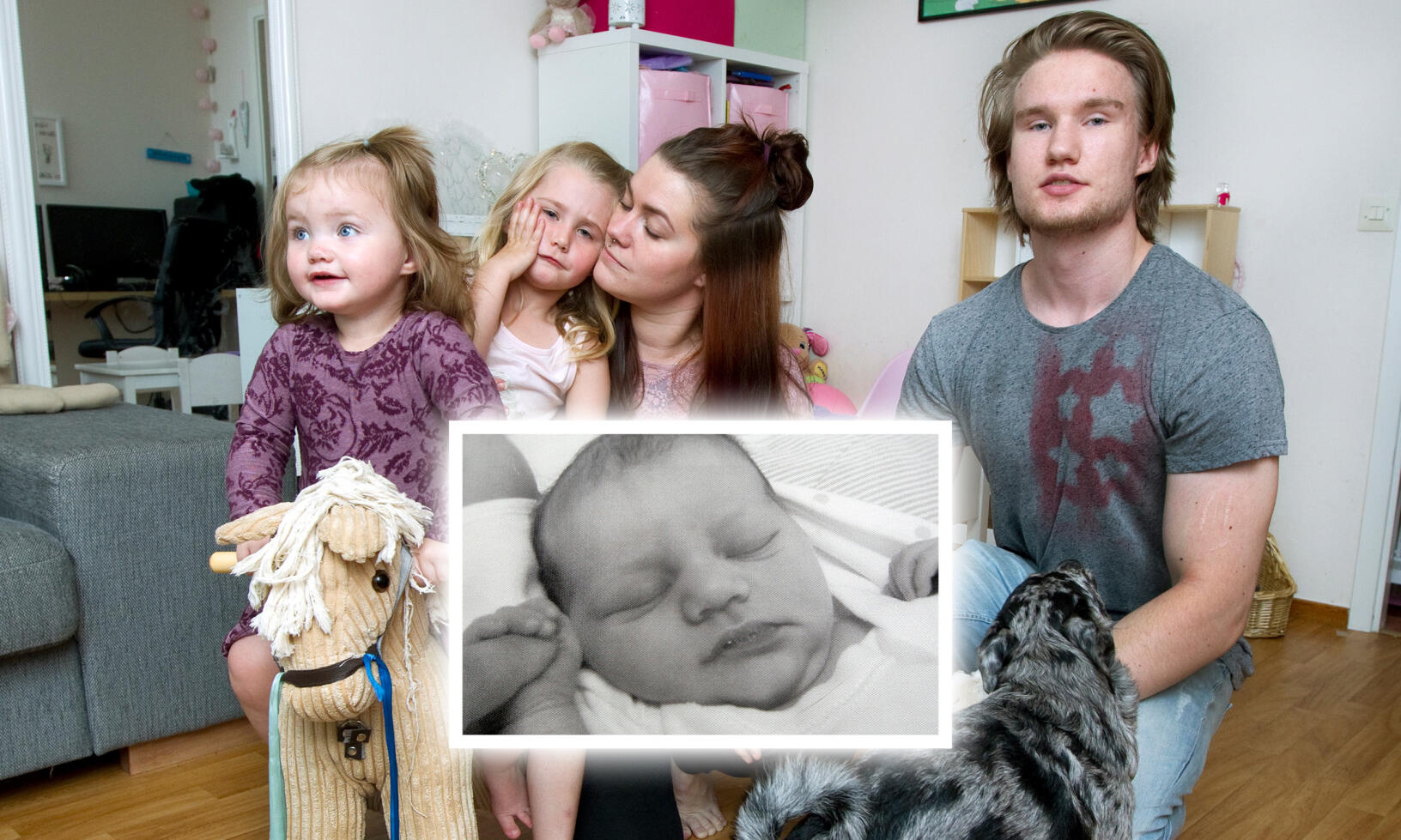 Dottern Lilly lever vidare i familjens hjärtan