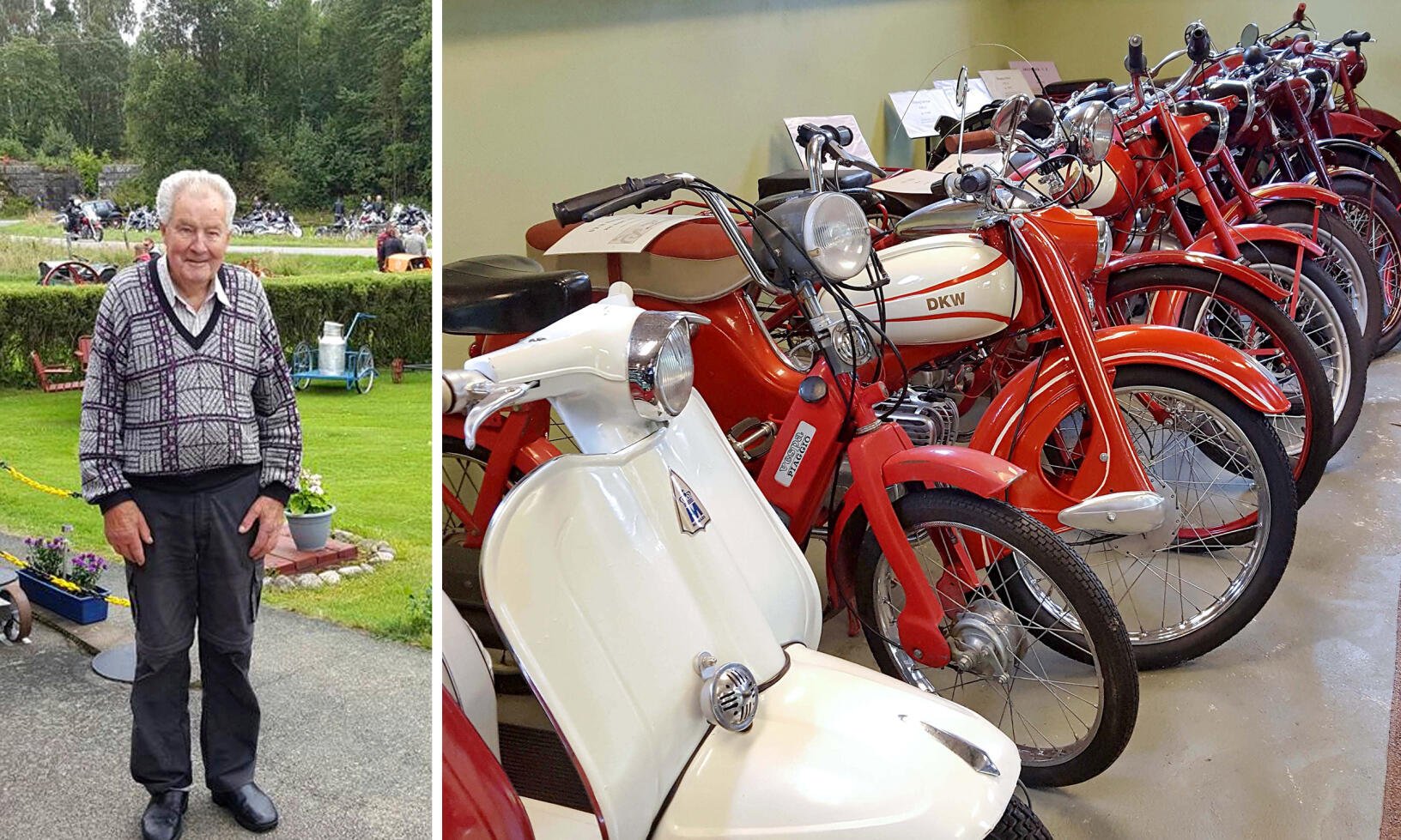 Stigs passion för motorer bromsas aldrig