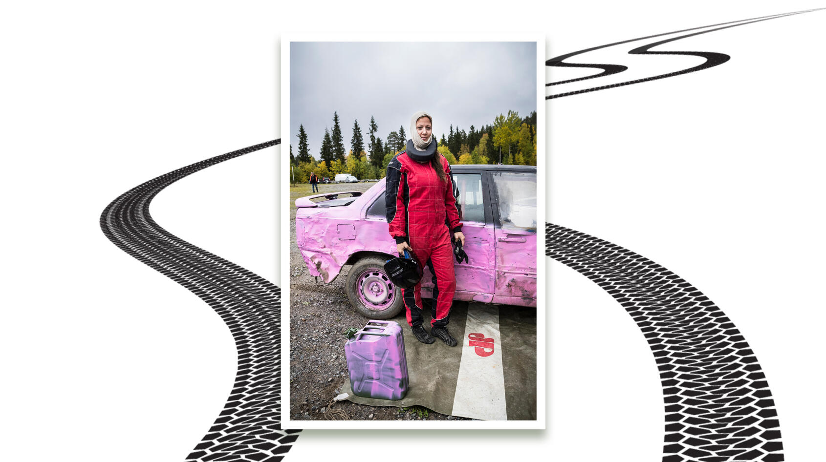 Jenny vill ha full fart på racerbanan!