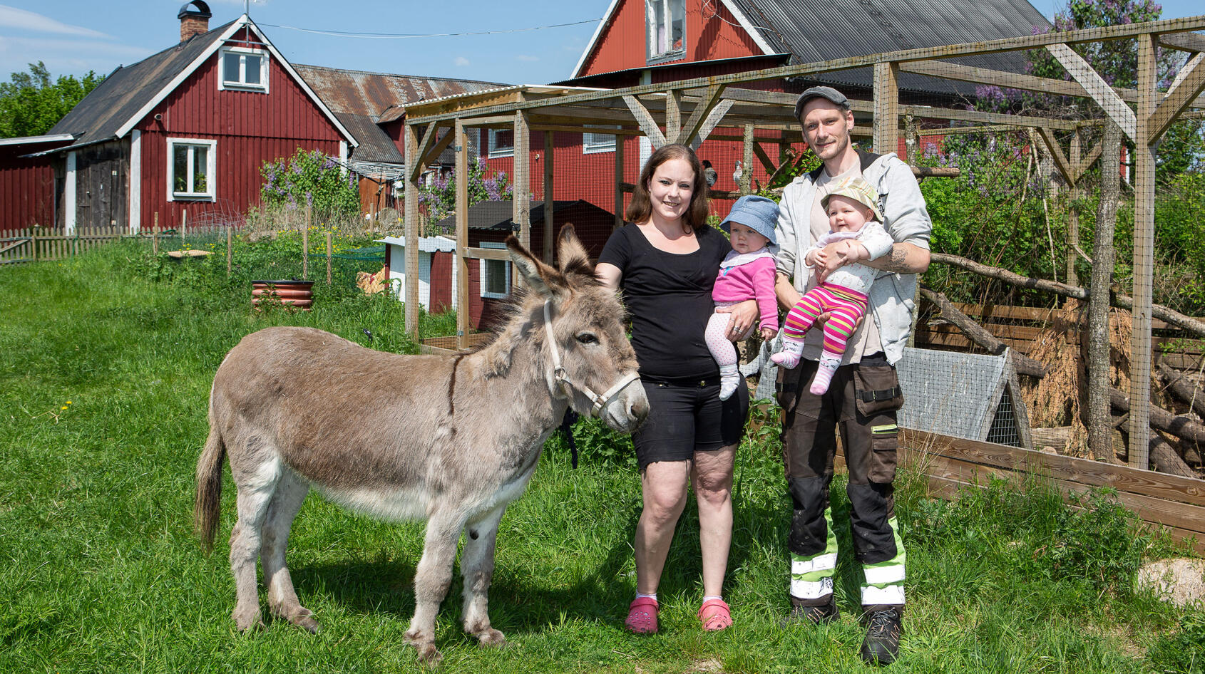 Familjens bondgård är en djurparksdröm