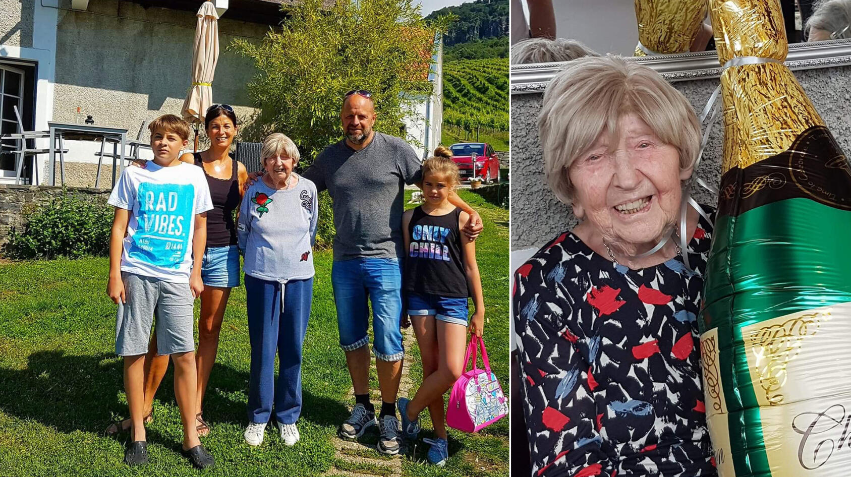 Dagny firade 106-årsdagen i Ungern!