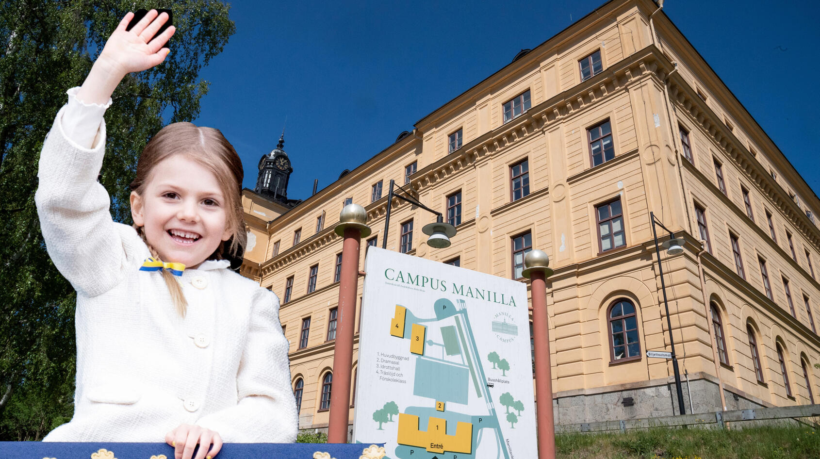Estelle börjar skolan!