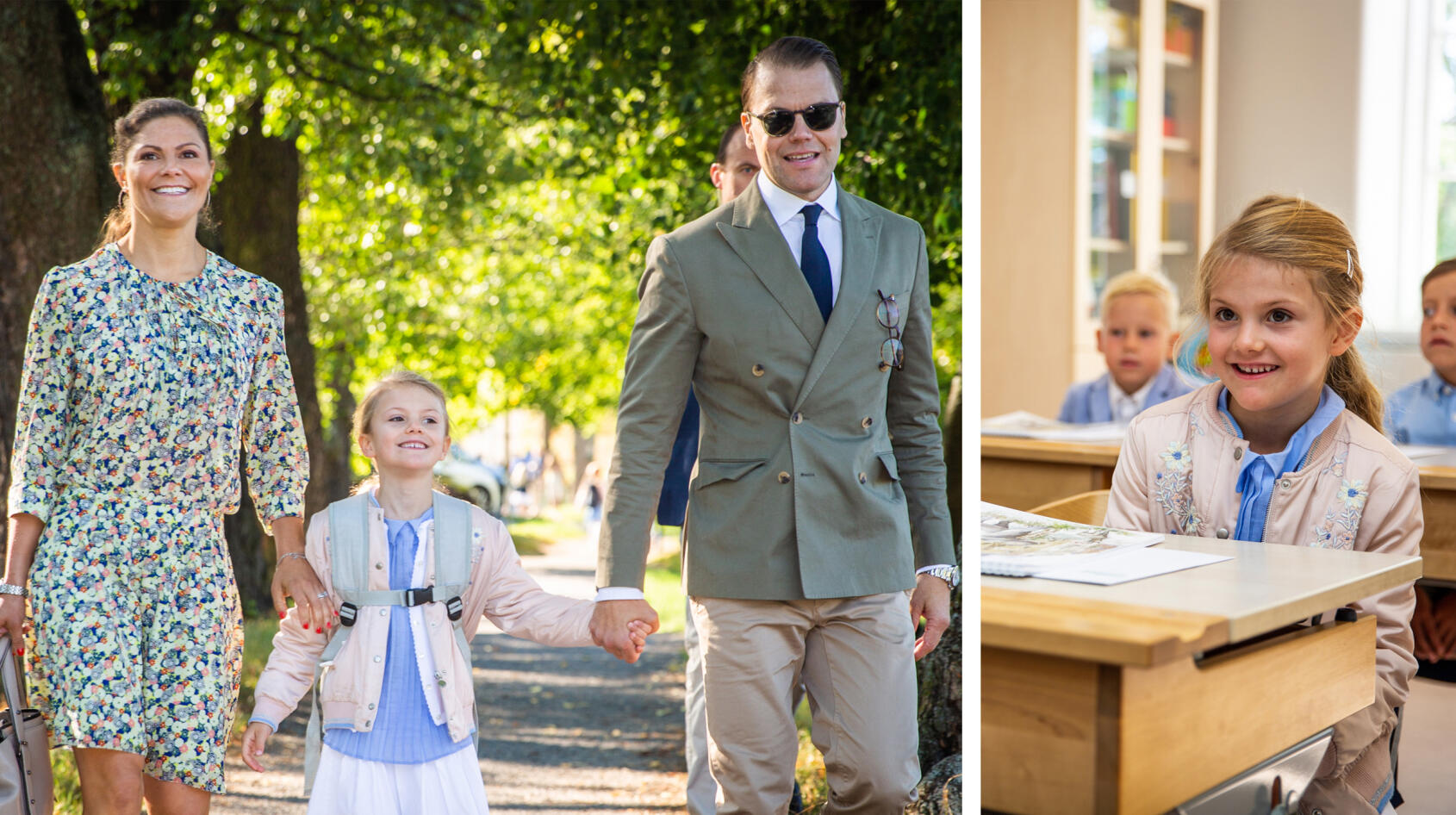 Estelles första skoldag – se bilderna här!