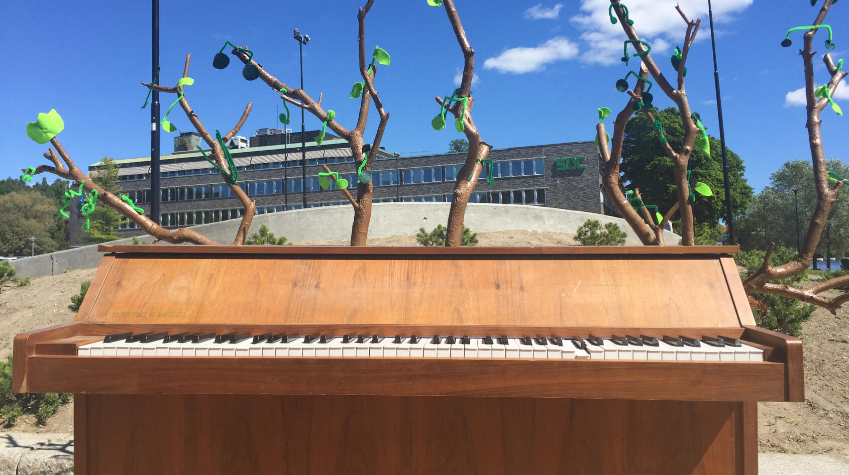 Spontant pianospel uppmuntras i Sundsvall!