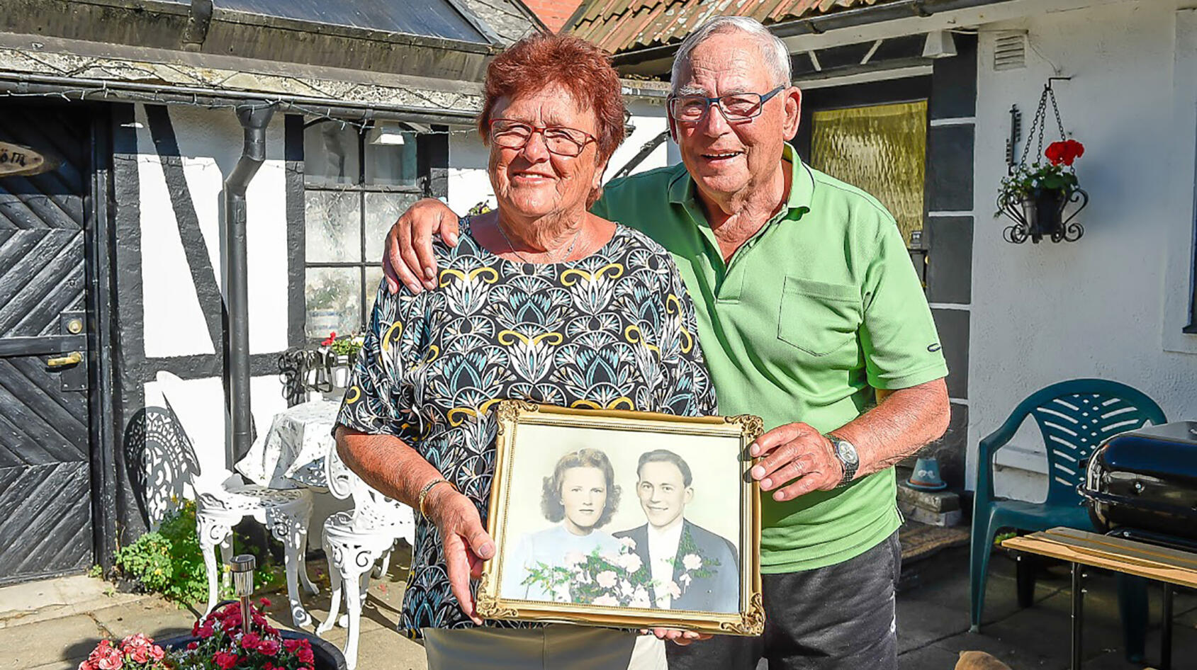 Brita och Agne firar 70-årig bröllopsdag!