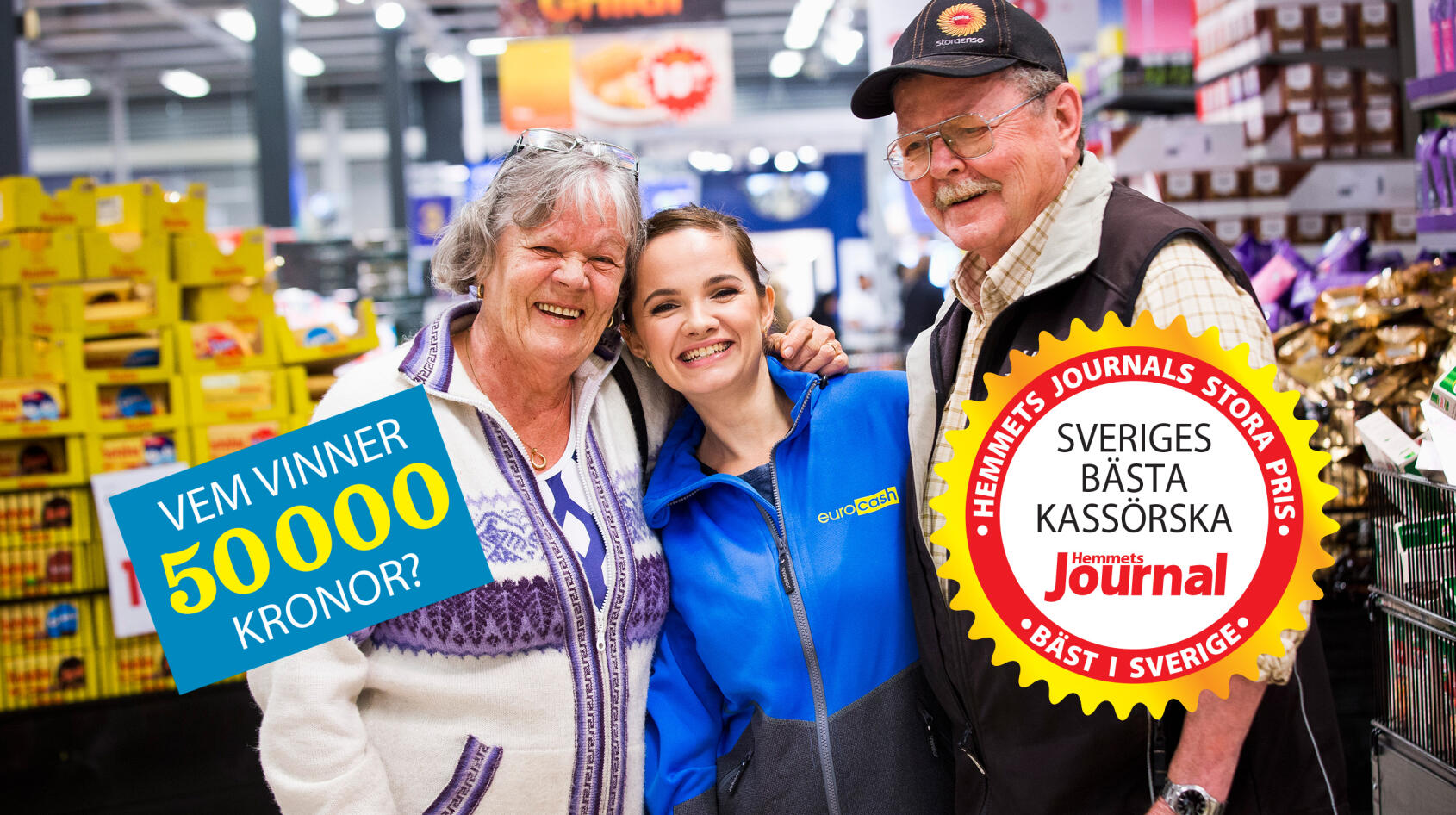 Sveriges bästa kassörska ska koras! Möt Habibe – kandidat nr 4!