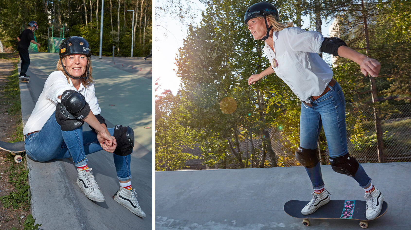 Anna fann glädje och gemenskap på skateboarden!