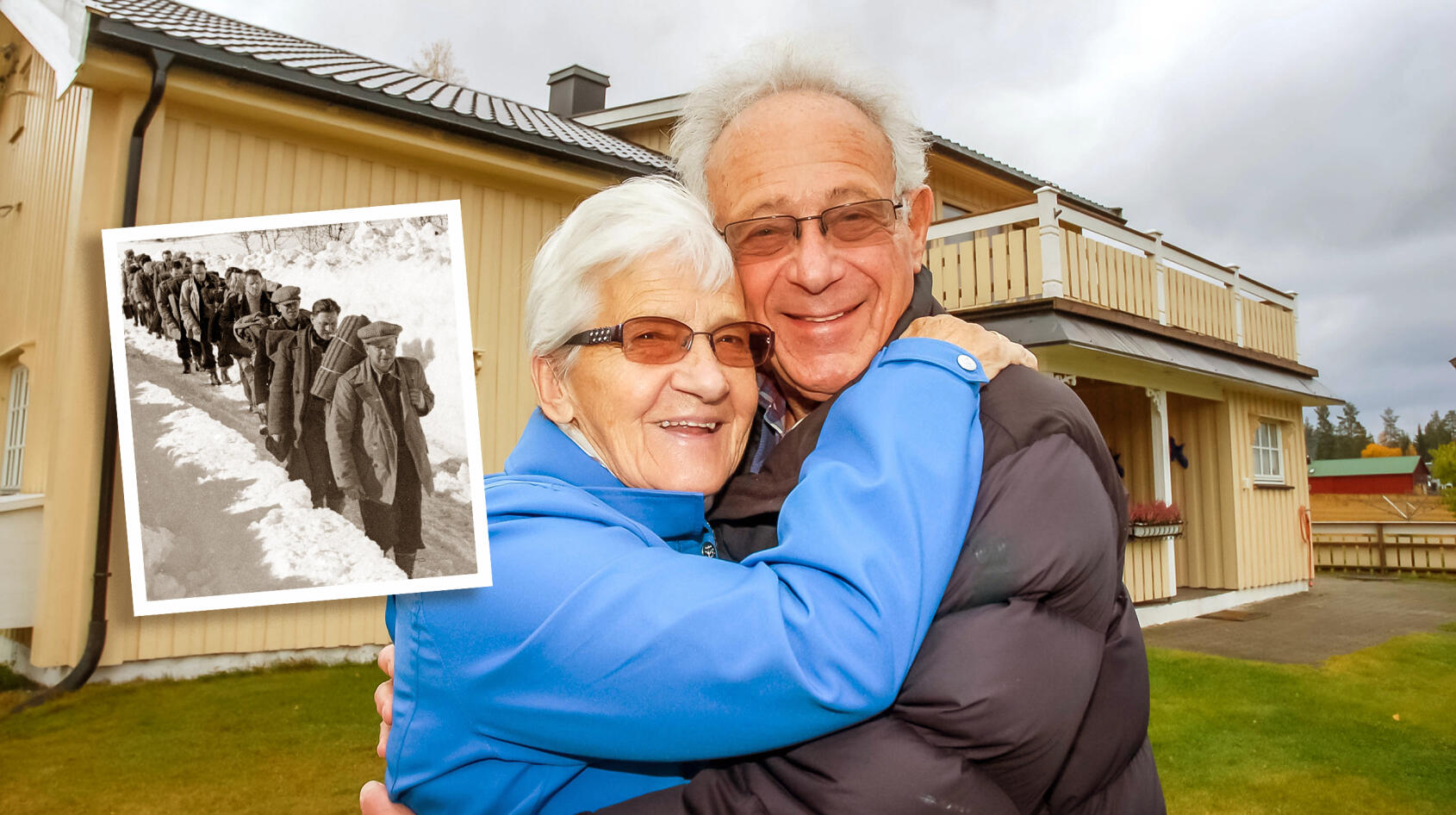 Äntligen fick Leif träffa sin räddare Martha