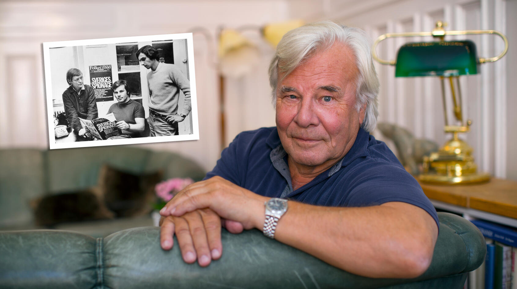 Jan Guillou blev romanförfattare efter IB-affären