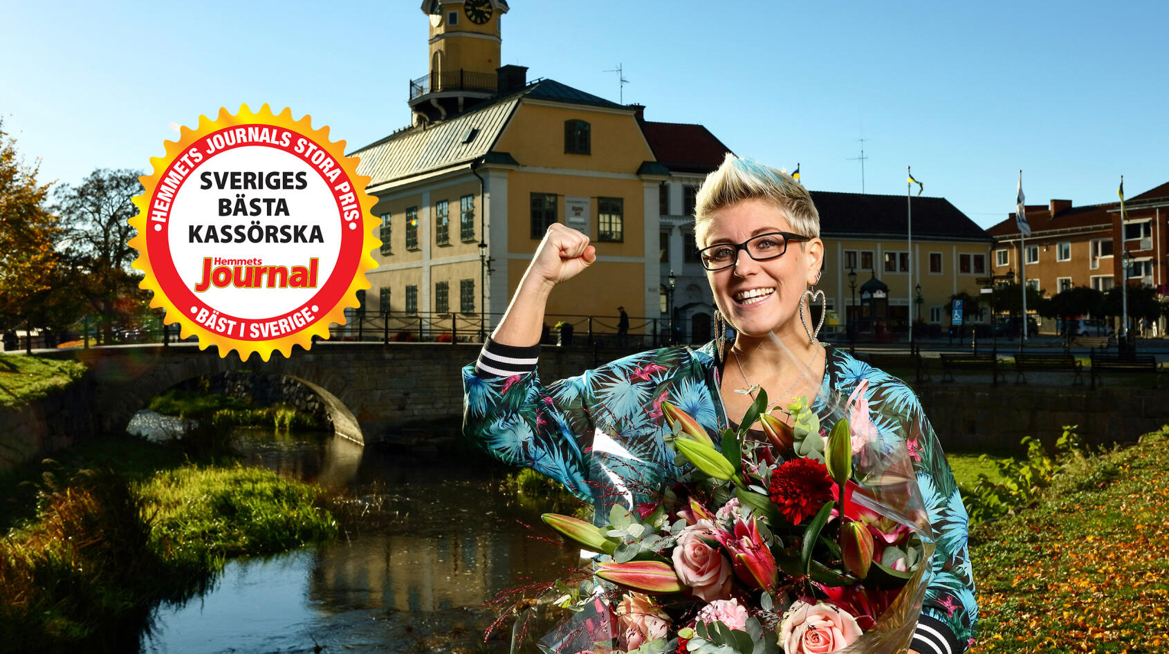KLART: Caroline är Sveriges bästa kassörska!