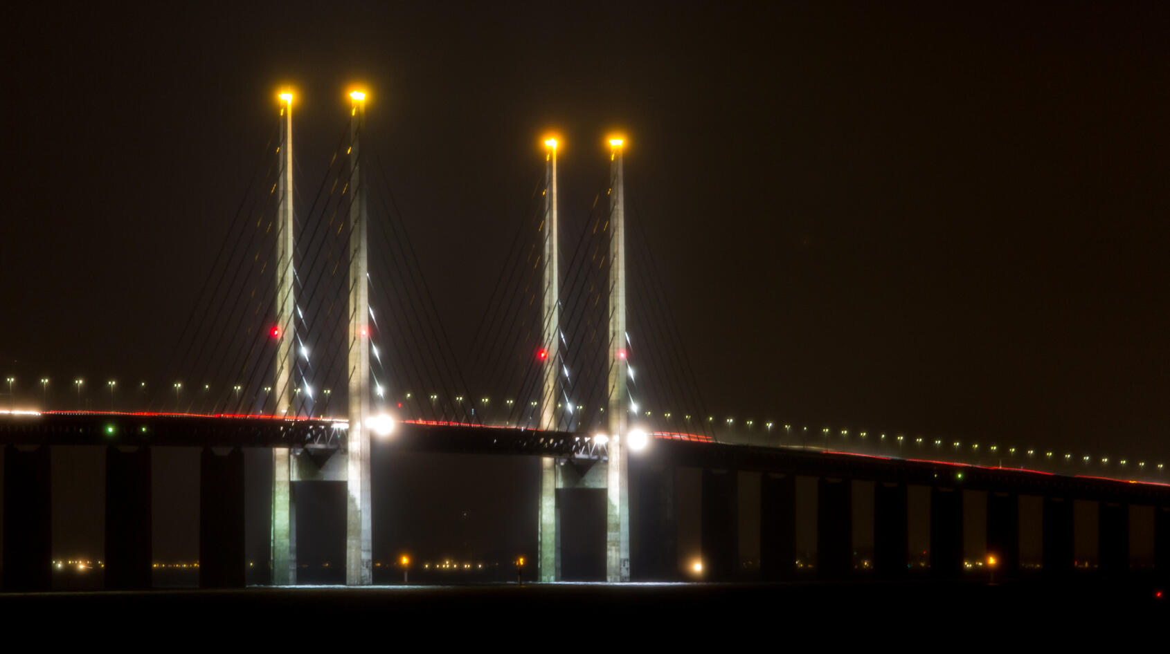 Adventsljusen glimmar över Öresund