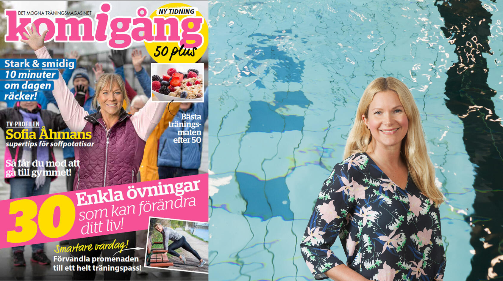 Inspirationstidningen Kom igång 50 plus är nu här!